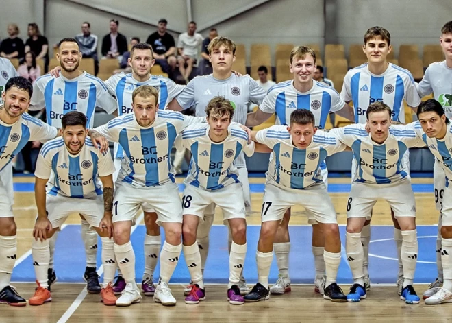 "Riga" jau ceturto reizi pēc kārtas triumfē Latvijas telpu futbola čempionātā