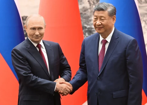 Владимир Путин и Си Цзиньпин.