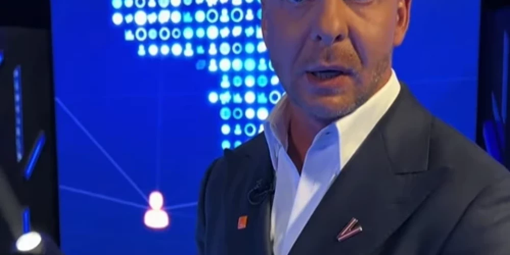 Aleksejs Rosļikovs publicē draudīgu uzrunu (ekrānuzņēmums no "TikTok")