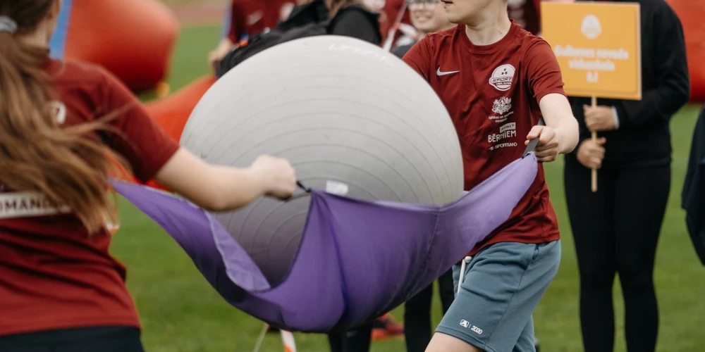 "Sporto visa klase" sacensības (foto: Latvijas Olimpiskā komiteja)