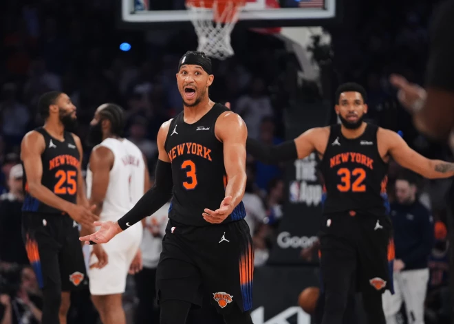 Ņujorkas "Knicks" vēlreiz apspēlē "Cavaliers", noturot mājas priekšrocības