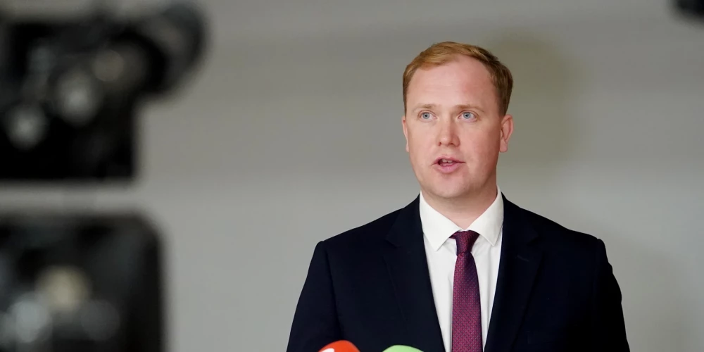 Zaļo un Zemnieku savienības (ZZS) valdes loceklis, ekonomikas ministrs Viktors Valainis.