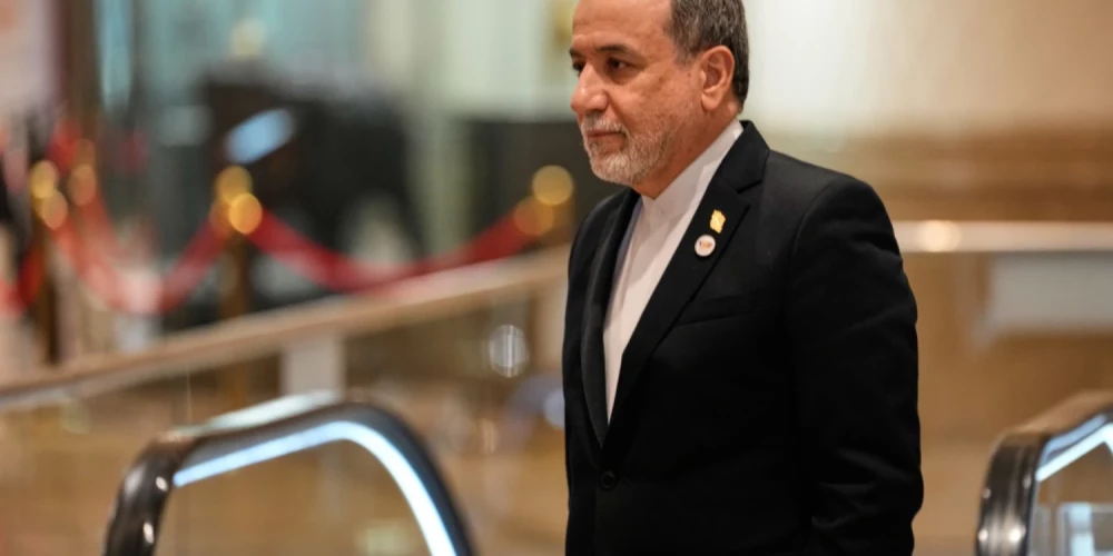 Irānas ārlietu ministrs Abass Aragči. 