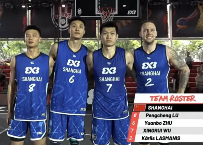 Lasmaņa pārstāvētā "Shanghai" komanda iekļūst "Masters" turnīra ceturtdaļfinālā