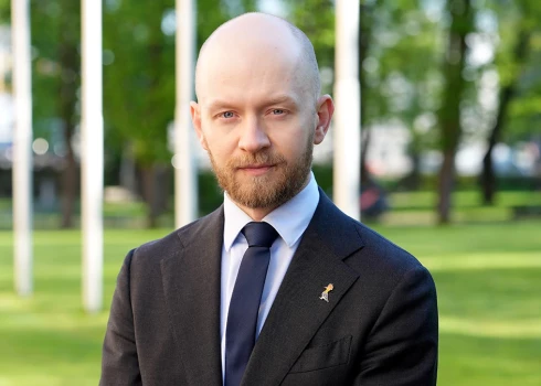 "Progresīvo" Saeimas frakcijas vadītājs un partijas līdzpriekšsēdētājs Andris Šuvajevs.