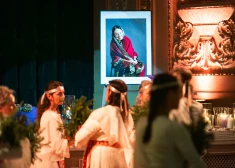 Latvija atvadās no leģendārās dejotājas Vijas Vētras. FOTO