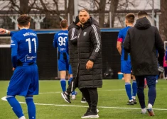 "Grobiņas" trenerim Kļavam piespriež diskvalifikāciju par "futbola invalīdu" komentāriem savu padoto virzienā