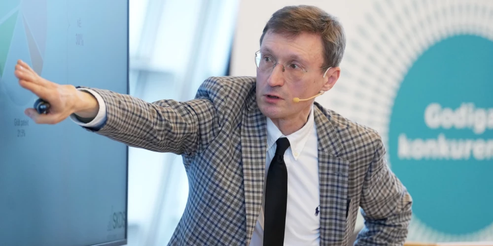 Директор центра исследований рынка и общественного мнения SKDS Арнис Кактиньш.