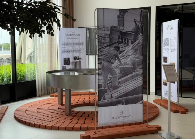 Riga Waterfront jaunas mākslas iniciatīvas ietvaros atklāta pirmā ekspozīcija