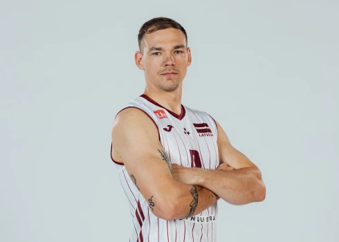 Kristaps Šmits paudis gandarījumu par to, ka treneris viņam uzticējis vadīt komandu.