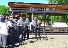 Tomē nosvinēti pagasta svētki “Kas kaitēja man dzīvot diža meža maliņā”