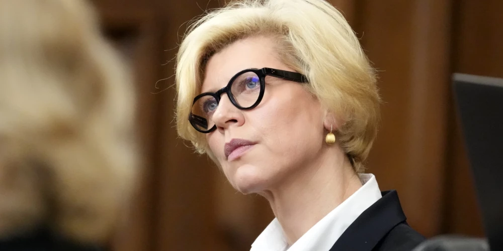 Председатель комиссии Сейма по бюджету и финансам (налогам) Анда Чакша.