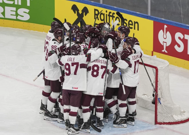 Cīņā par otro pusfinālu pasaules čempionātā Latvijas hokejistiem duelis pret sensacionālo Norvēģiju