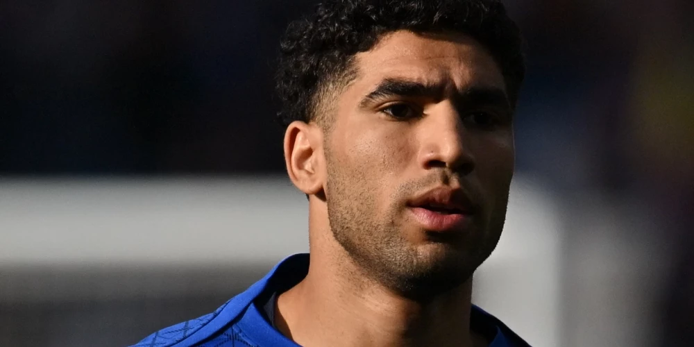 Marokas futbola spožākā zvaigzne Ahrafs Hakimi, kurš 30. maijā cīnīsies UEFA Čempionu līgas finālā.