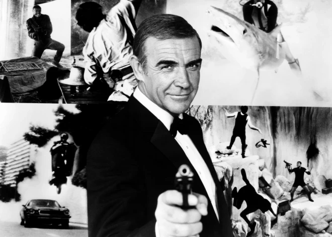 Džeimss Bonds: kā Iana Fleminga radītais aģents 007 kļuva par vienu no ilgāk dzīvojošajām kino franšīzēm