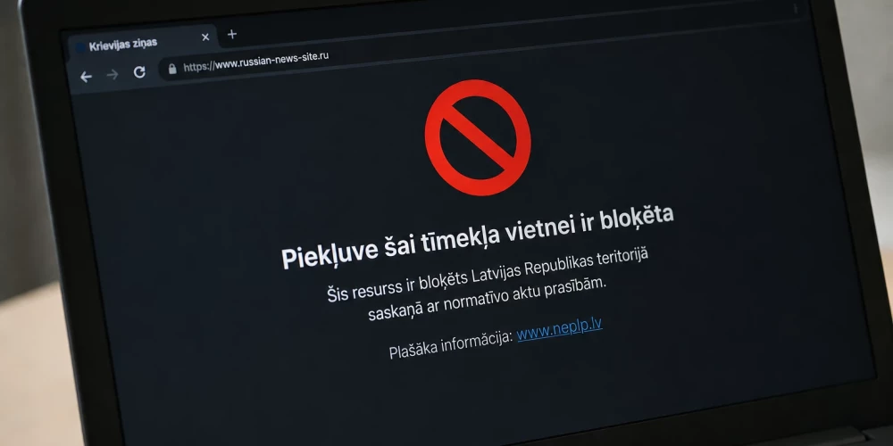 В Латвии могут ужесточить правила блокировки сайтов с запрещенной ретрансляцией.