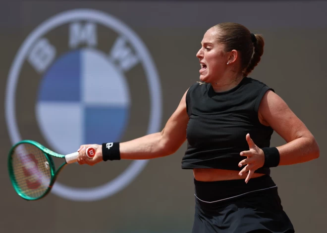 Parīzes svelmē Ostapenko apstājas "French Open" otrajā kārtā un netiek līdz sev ērtajai Švjontekai