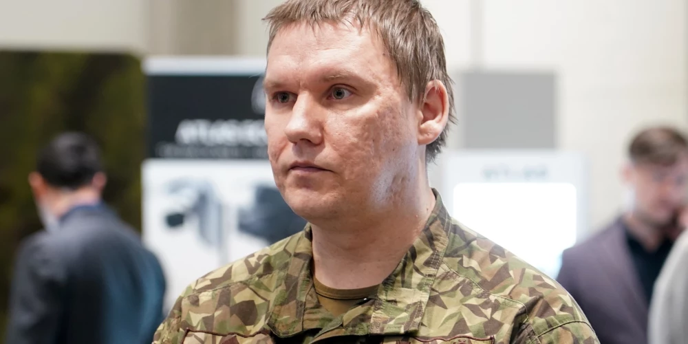 Autonomo sistēmu kompetences centra vadītājs, majors Modris Kairišs.