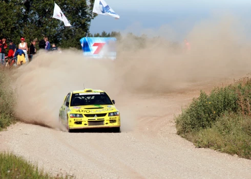 Rallija "Kurzeme" aina.
