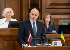 “Neko nedarīt nav izeja” — Kulbergs Saeimā sola ātru un atbildīgu valdību