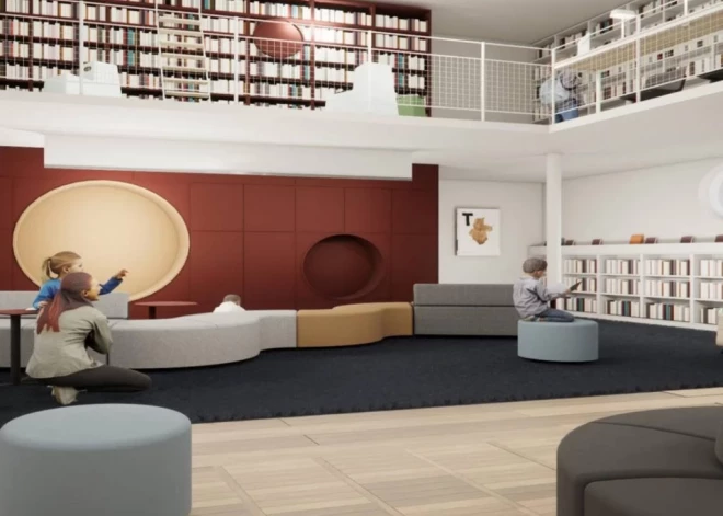 Liepājas "Zaļās birzs" bibliotēkā radīs mūsdienīgu un pieejamu vidi