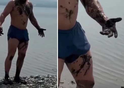 Российские туристы публикуют шокирующие видео из Туапсе.