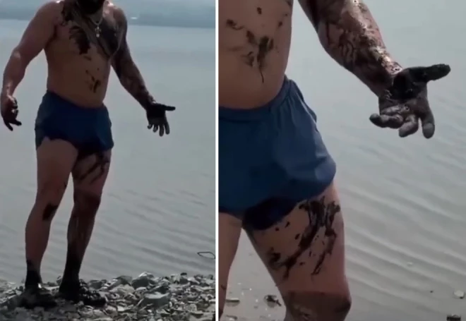 Российские туристы публикуют шокирующие видео из Туапсе.