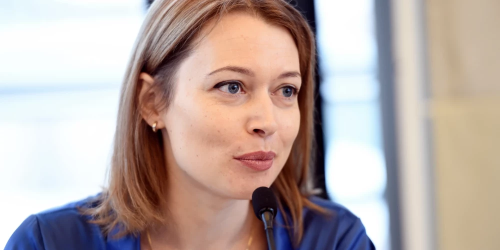 Žurnāliste Inga Spriņģe. 
