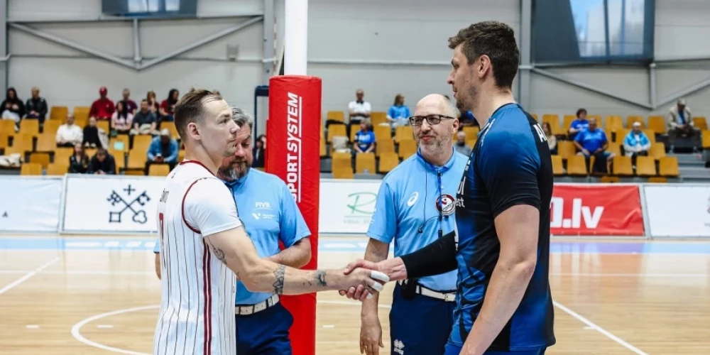 Latvijas volejbolisti sākuši gatavoties Eiropas čempionātam. 