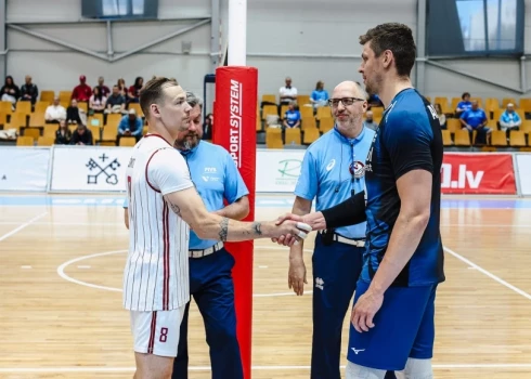 Latvijas volejbolisti sākuši gatavoties Eiropas čempionātam. 