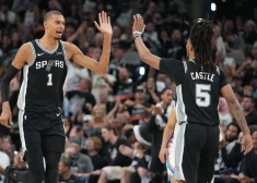 Sanantonio "Spurs" līderi izrauj izšķirošo maču Rietumu finālā. 
