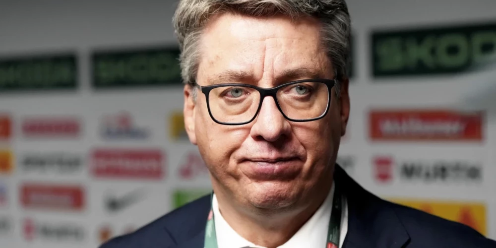 Харийс Витолиньш, главный тренер сборной Латвии по хоккею.