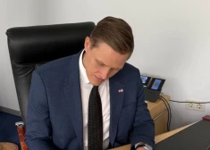 Jaunais iekšlietu ministrs Jānis Dombrava.
