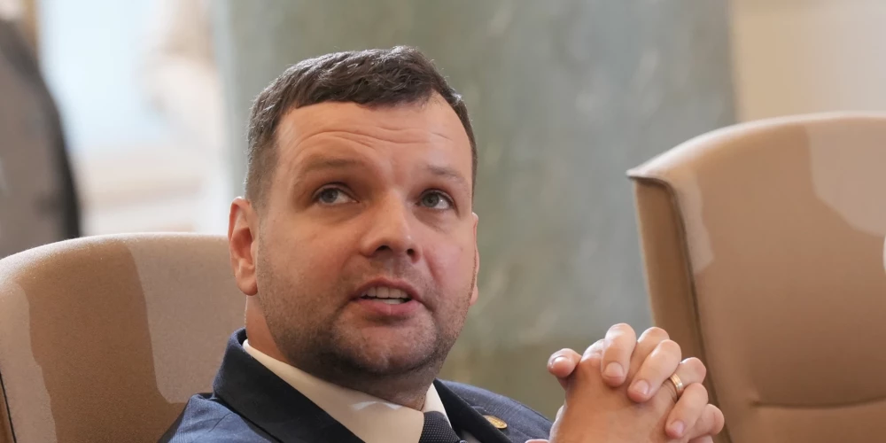 Министр благосостояния Рейнис Узулниекс принимает участие в первом торжественном заседании Кабинета министров.