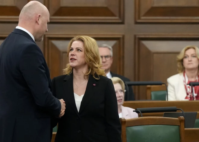 Ministru prezidenta Andra Kulberga ievēlēšana amatā.
