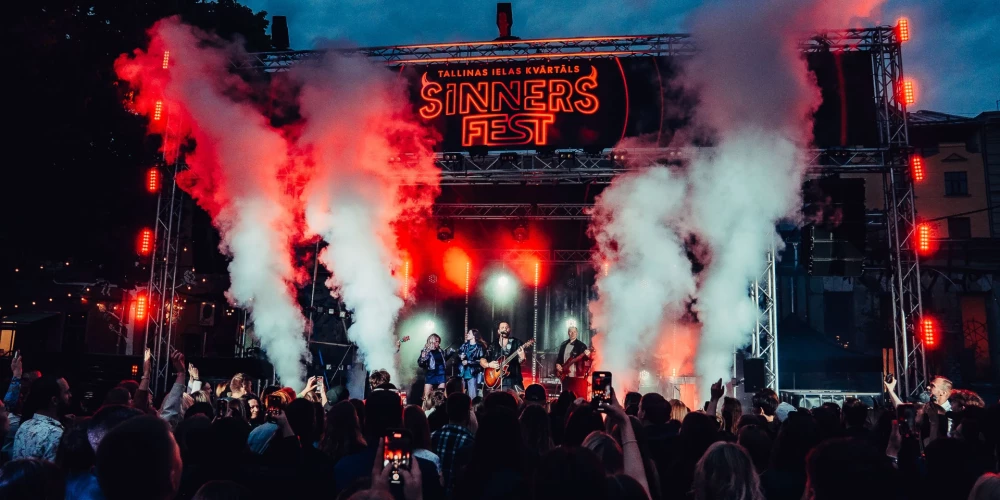 Tallinas ielas kvartālā notiks “Sinners Fest” ar vairāk nekā 30 māksliniekiem.