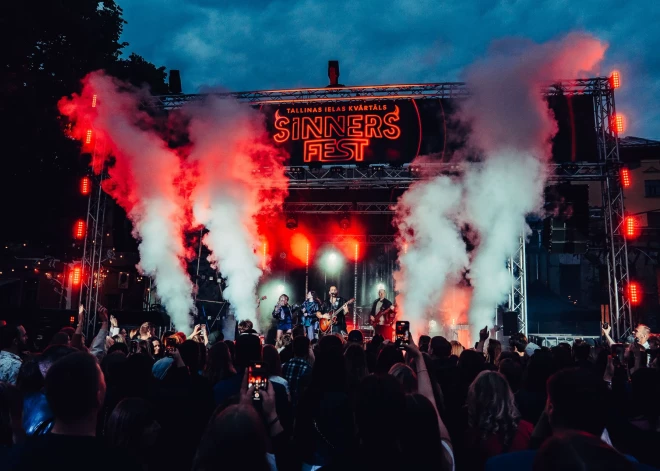 Ar piecām skatuvēm un plašu programmu Tallinas ielas kvartālā izskanēs “Sinners Fest”