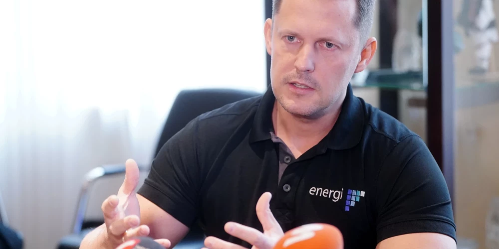 SIA "Energi" valdes loceklis Kārlis Grīnbergs.