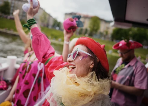 Rozā zupas festivāls šogad notiek trīs dienas.