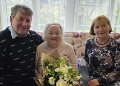 101 gada jubileju atzīmējusi ādažniece Anna Broka
