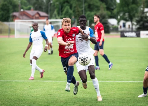 "Jelgava" futbola virslīgā spēlē neizšķirti ar "Daugavpili".