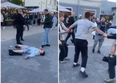 VIDEO: masveida kautiņš Jūrmalas svētku laikā izraisa sašutumu soctīklos