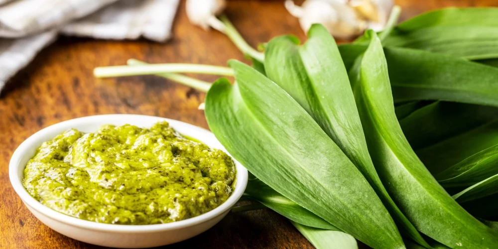Lakšu pesto ir veselīgs un ļoti garšīgs. 