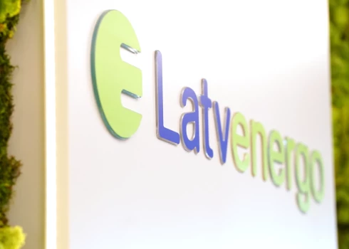 AS "Latvenergo" logo.
