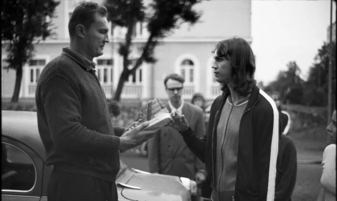 Andris Biedriņš filmā "Uļa" iejuties leģendārā basketbolista Jāņa Krūmiņa lomā.