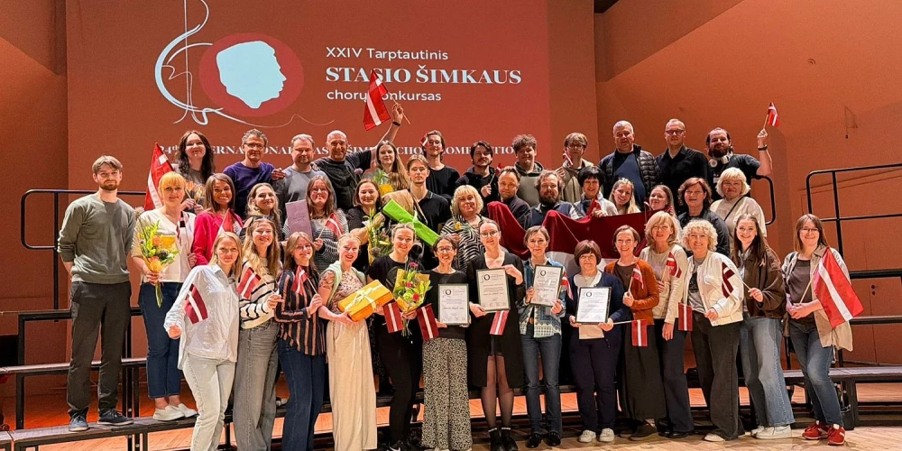 Koris “Ventspils” Lietuvā izcīna konkursa galveno balvu “Lielais dzintars”.