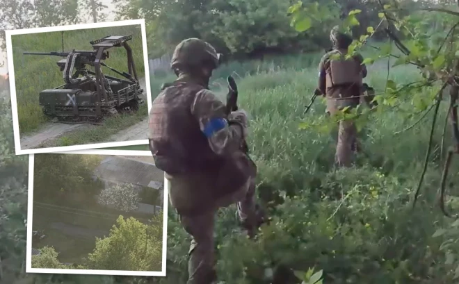115. brigādes trieciena un izlūkošanas grupa attīrīja Novoplatonivkas ciemu no Krievijas karavīriem, kuriem bija izdevies tajā iekļūt.
