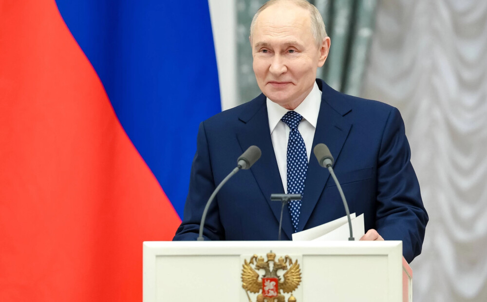 Aiz propagandas priekškara: Putina fantāzijas par uzvaru un dronu karš ar Eiropu