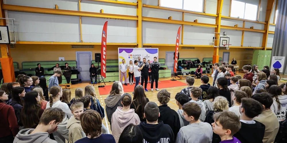 Iniciatīvas mērķis ir iedvesmot Latvijas 5.-8. klašu jauniešus fiziski aktīvākam un veselīgākam ikdienas ritmam.
