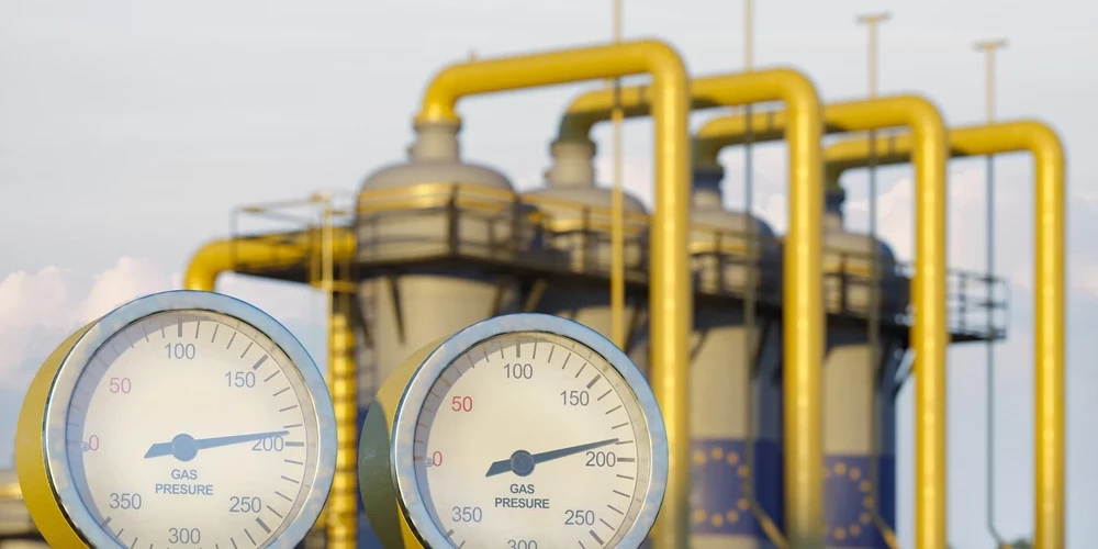 Холодная зима сожгла много газа.